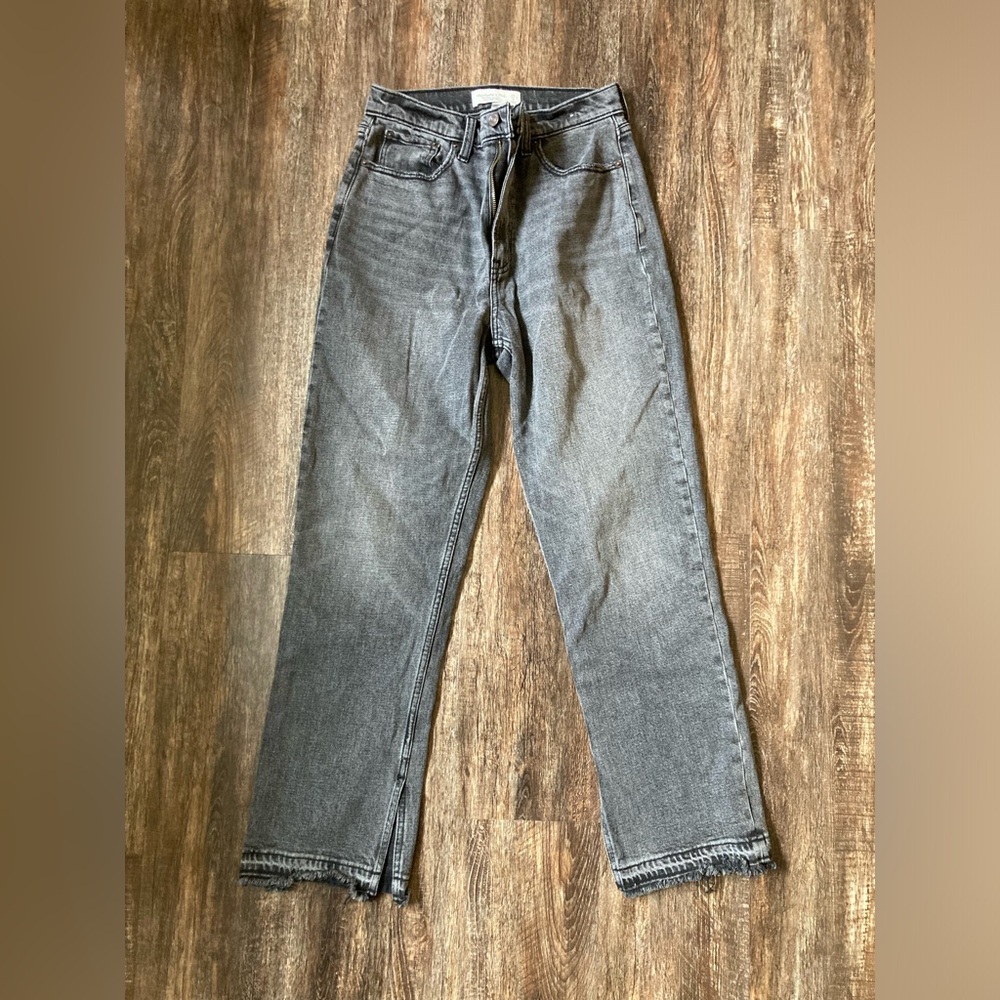 Abercrombie & Fitch The Ankle Straight Ultra High Rise Jeans Women’s Size 28/6L